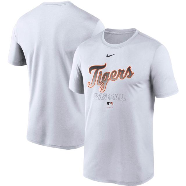 ナイキ メンズ Tシャツ Detroit Tigers Nike Authentic Collection Legend Performance T-Shirt 半袖 White
