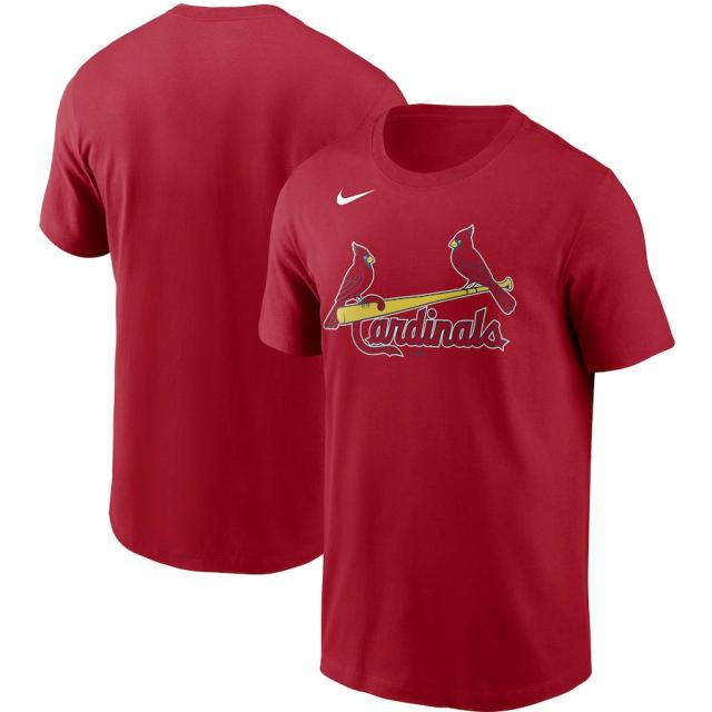 ナイキ メンズ St. Louis Cardinals Nike Team Wordmark T-Shirt Tシャツ 半袖 Red