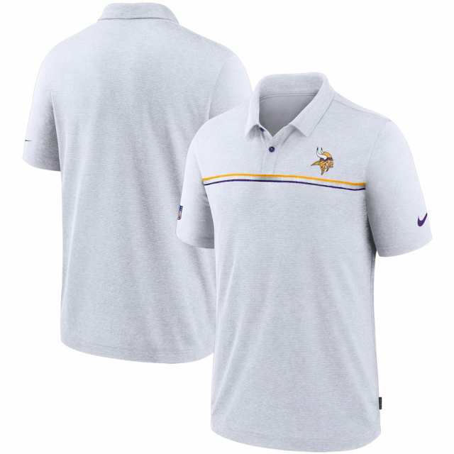 ナイキ メンズ ポロシャツ "Minnesota Vikings" Nike Sideline Early Season Team Performance Polo - Whiteの通販は