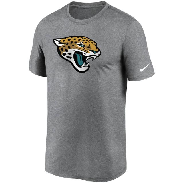 ナイキ メンズ Tシャツ "Jacksonville Jaguars" Nike Logo Essential Legend Performance T-Shirt - Charcoal_1