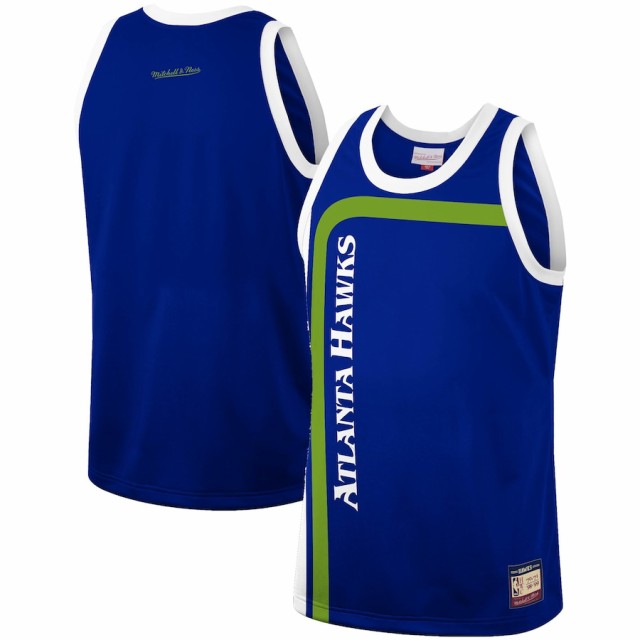 ミッチェル＆ネス メンズ ジャージ "Atlanta Hawks" Mitchell & Ness Hardwood Classics Team Heritage Fashion Jersey - Blueの通販は 10,757円