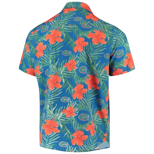 メンズ カジュアルシャツ "Florida Gators" Floral Button-Up Shirt - Royalの通販は