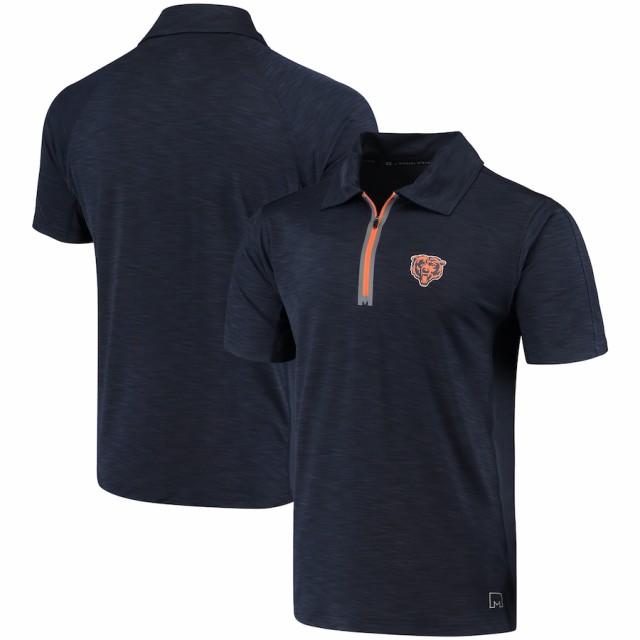 メンズ ポロシャツ "Chicago Bears" MSX by Michael Strahan Jersey Mesh Polo - Navyの通販は