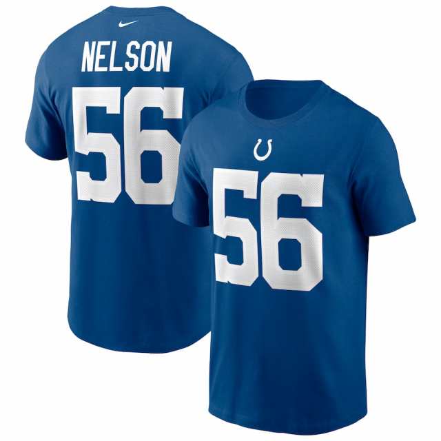 ナイキ メンズ Tシャツ Quenton Nelson "Indianapolis Colts" Nike Name & Number T-Shirt - Royalの通販は