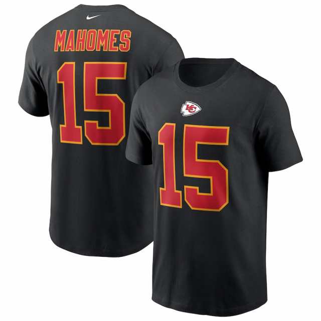 ナイキ メンズ Tシャツ Patrick Mahomes "Kansas City Chiefs" Nike Name & Number T-Shirt - Blackの通販は
