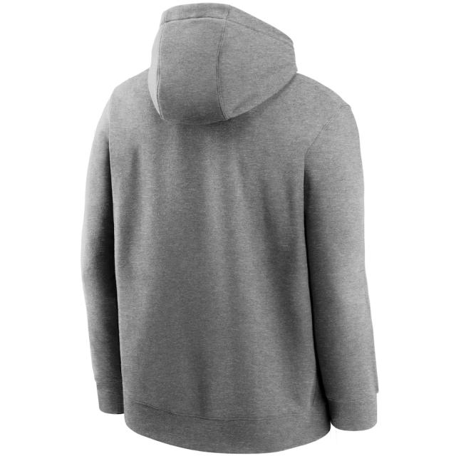 ナイキ メンズ パーカー "Cleveland Browns" Nike Fan Gear Local Club Pullover Hoodie - Heathered Gray_2