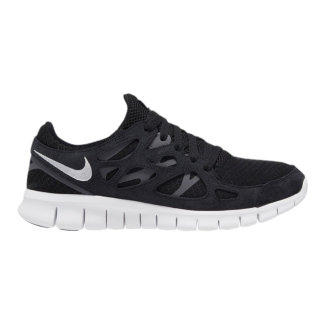 ナイキ メンズ ランニングシューズ Nike Free Run 2 - Black/White/Dark Grey