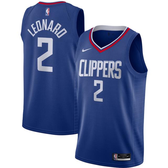 ナイキ メンズ ジャージ Kawhi Leonard "LA Clippers" Nike 2020/21 Swingman Jersey - Royal - Icon Editionの通販は