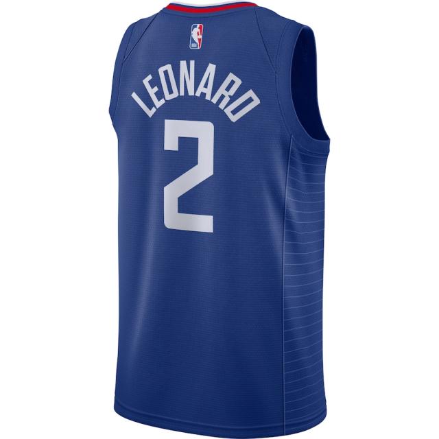 ナイキ メンズ ジャージ Kawhi Leonard "LA Clippers" Nike 2020/21 Swingman Jersey - Royal - Icon Edition_2