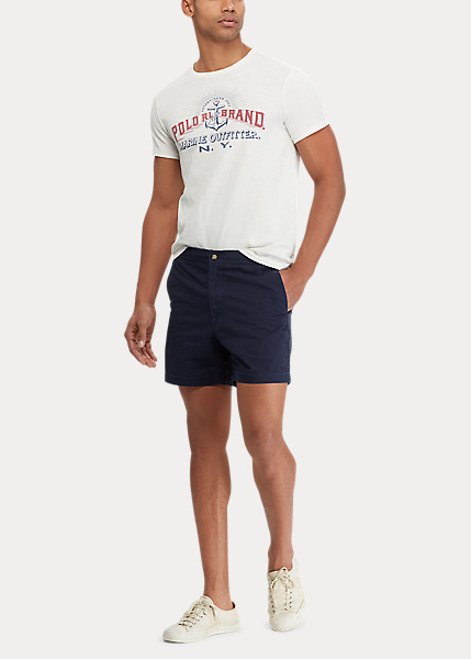 ポロ ラルフローレン メンズ Polo Ralph Lauren Classic Twill Polo Prepster ハーフパンツ ショーツ Nautical Ink_1