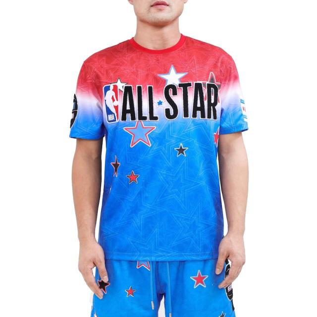 メンズ Tシャツ 2020 NBA All-Star Game Pro Standard T-Shirt - Blue