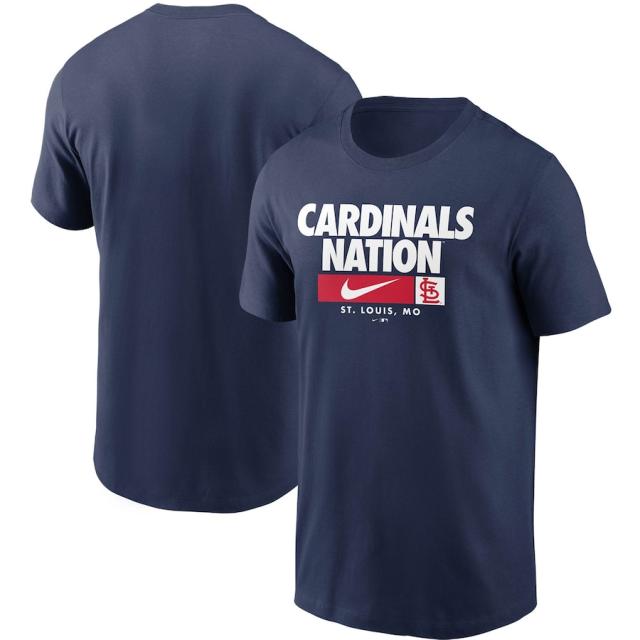 ナイキ メンズ St. Louis Cardinals Nike Local Nickname T-Shirt Tシャツ 半袖 Navy