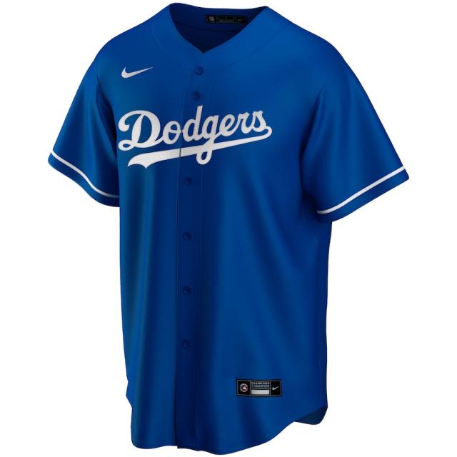 ナイキ メンズ プルオーバー Mookie Betts "Los Angeles Dodgers" Nike 2020 Alternate Official Replica Player Jersey - Royal
