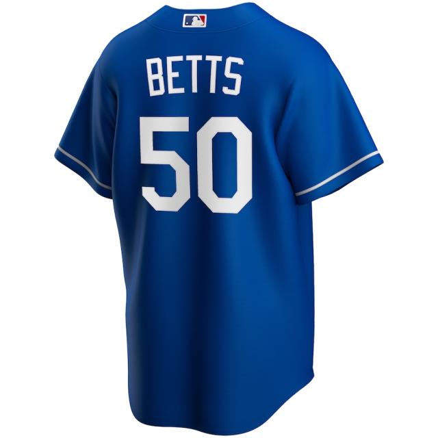 ナイキ メンズ プルオーバー Mookie Betts "Los Angeles Dodgers" Nike 2020 Alternate Official Replica Player Jersey - Royal