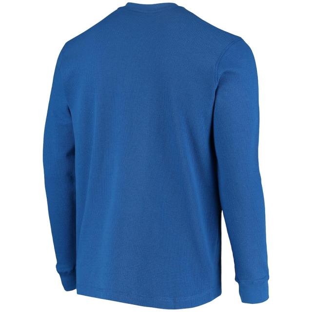 メンズ Tシャツ 長袖 ロンT "Indianapolis Colts" Maverick Thermal Henley Long Sleeve T-Shirt - Royal_2