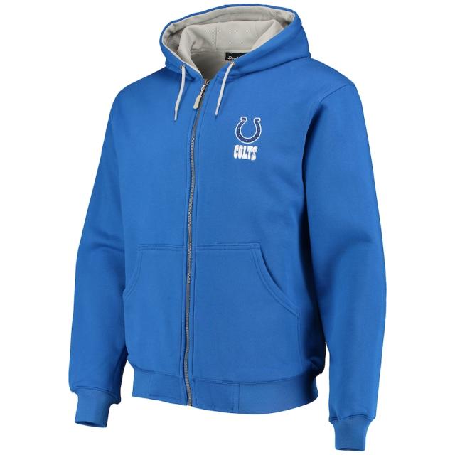メンズ パーカー "Indianapolis Colts" Craftsman Thermal Lined Full-Zip Hoodie - Royal_1