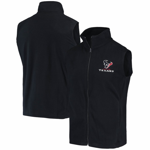 メンズ ベスト "Houston Texans" Houston Fleece Full-Zip Vest - Navyの通販は