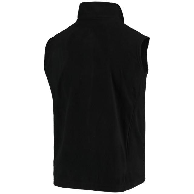 メンズ ベスト "Las Vegas Raiders" Houston Fleece Full-Zip Vest - Black_2