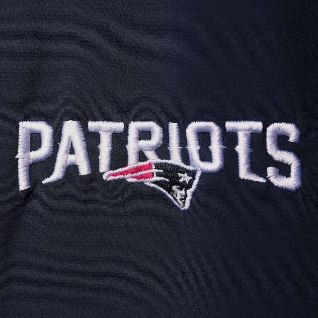 メンズ ベスト "New England Patriots" Archer Softshell Full-Zip Vest - Navy_3