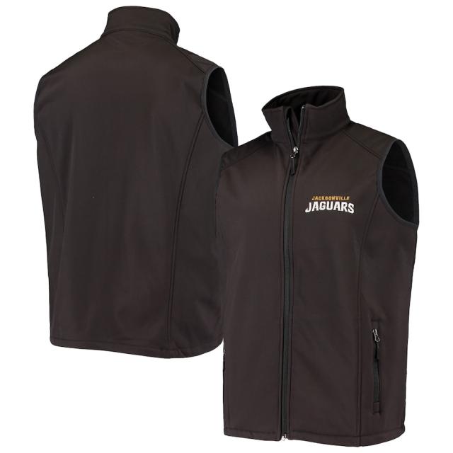 メンズ ベスト "Jacksonville Jaguars" Archer Softshell Full-Zip Vest - Blackの通販は 15,177円