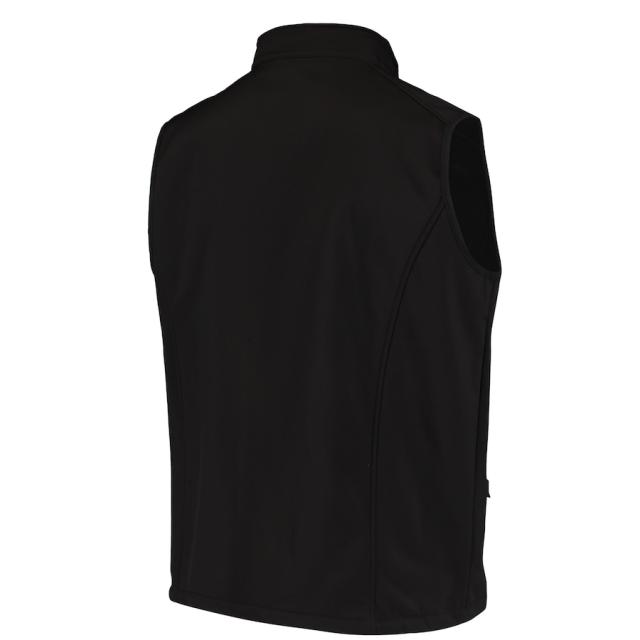 メンズ ベスト "Minnesota Vikings" Archer Softshell Full-Zip Vest - Black_2