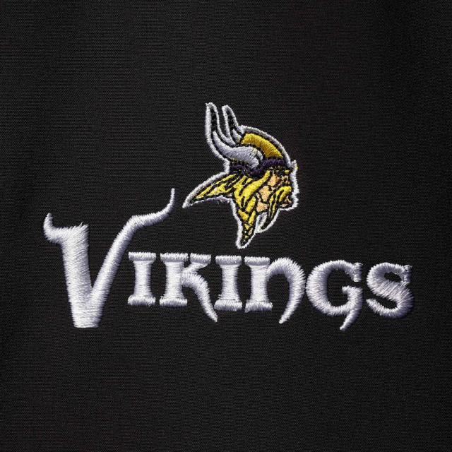 メンズ ベスト "Minnesota Vikings" Archer Softshell Full-Zip Vest - Black_3
