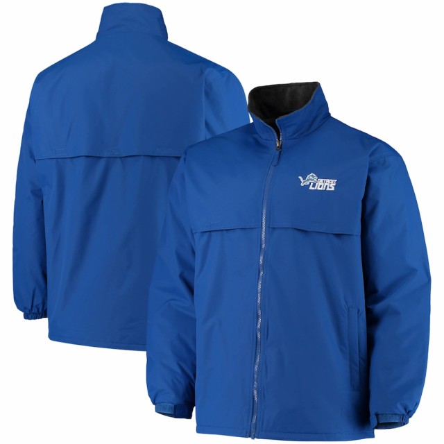 メンズ ジャケット "Detroit Lions" Triumph Fleece Full-Zip Jacket - Blueの通販は