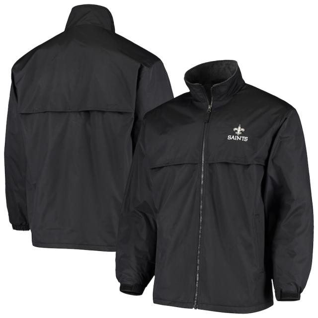 メンズ ジャケット "New Orleans Saints" Triumph Fleece Full-Zip Jacket - Black