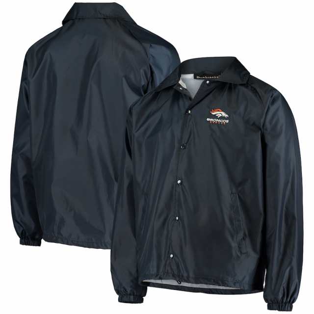 メンズ ジャケット "Denver Broncos" Coaches Classic Raglan Full-Snap Windbreaker Jacket - Navyの通販は