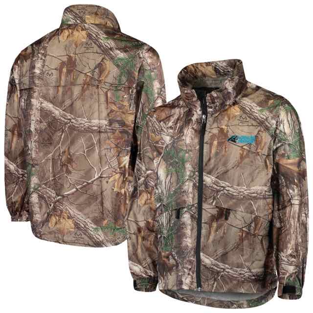 メンズ ジャケット "Carolina Panthers" Sportsman Waterproof Packable Full-Zip Jacket - Realtree Camoの通販は