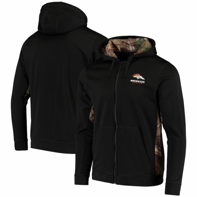 メンズ ジャケット "Denver Broncos" Decoy Tech Fleece Full-Zip Jacket - Black/Realtree Camoの通販は
