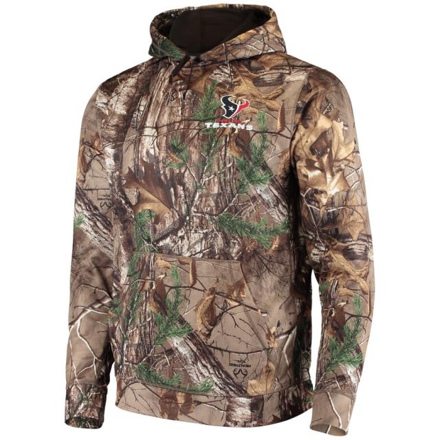 メンズ パーカー "Houston Texans" Champion Tech Fleece Pullover Hoodie - Realtree Camo_1