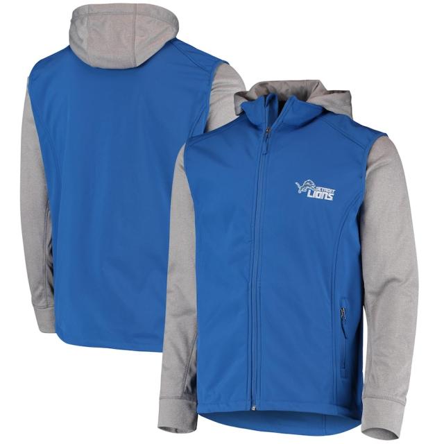 メンズ ジャケット "Detroit Lions" Alpha Full-Zip Jacket - Blue/Grayの通販は