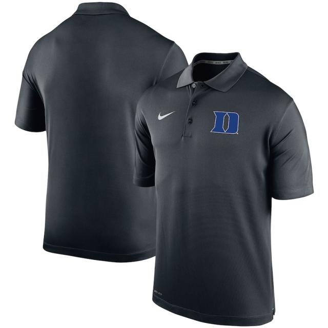 ナイキ メンズ ポロシャツ "Duke Blue Devils" Nike Primary Logo Varsity Performance Polo - Blackの通販は