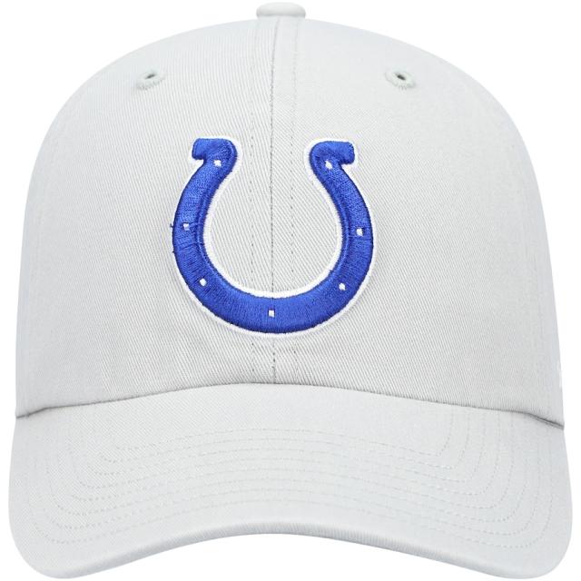 メンズ キャップ "Indianapolis Colts" '47 Secondary Clean Up Adjustable Hat - Gray_1
