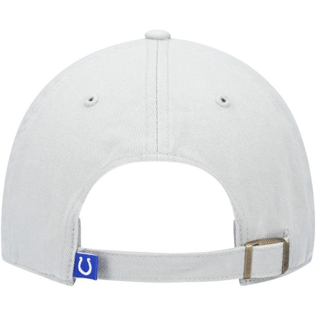 メンズ キャップ "Indianapolis Colts" '47 Secondary Clean Up Adjustable Hat - Gray_3