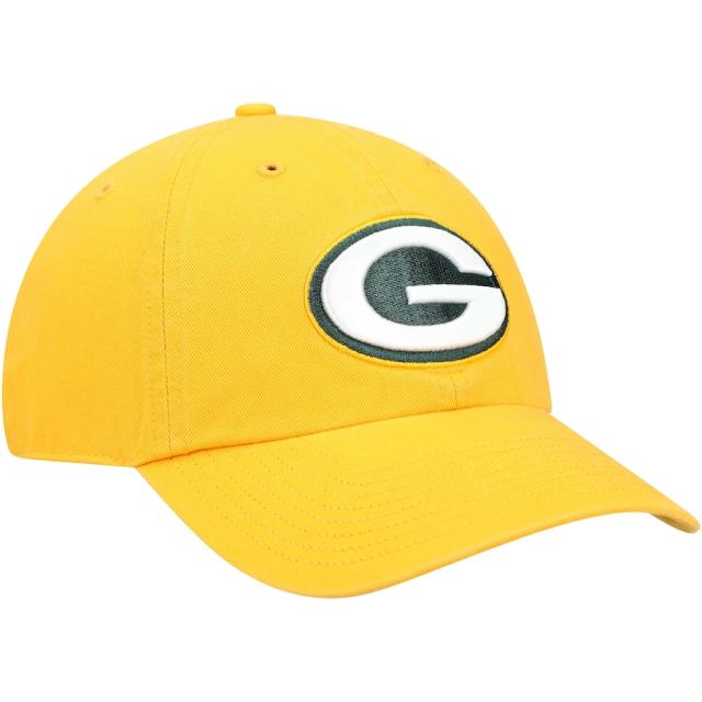 メンズ キャップ "Green Bay Packers" '47 Secondary Clean Up Adjustable Hat - Gold_2