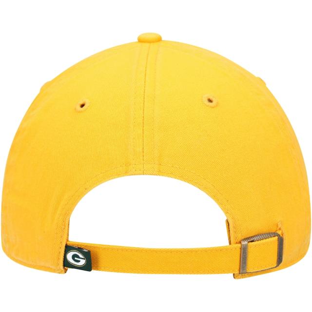 メンズ キャップ "Green Bay Packers" '47 Secondary Clean Up Adjustable Hat - Gold_3