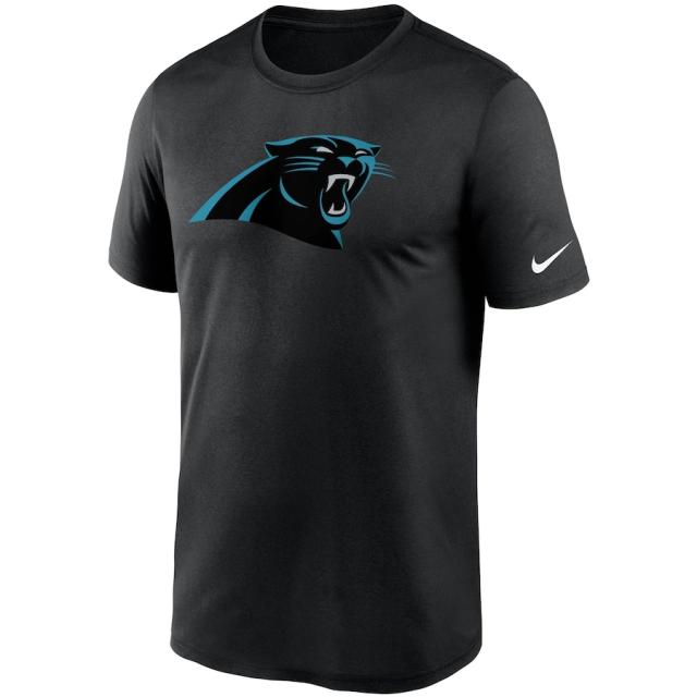 ナイキ メンズ Tシャツ "Carolina Panthers" Nike Logo Essential Legend Performance T-Shirt - Black_1