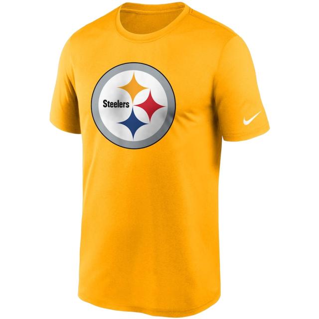 メンズ Tシャツ "Pittsburgh Steelers" Nike Logo Essential Legend Performance T-Shirt - Gold_1