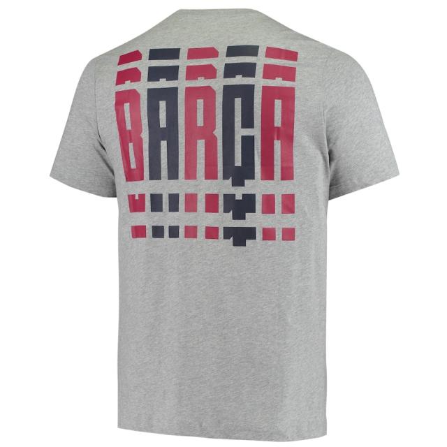 ナイキ メンズ Tシャツ "Barcelona" Nike Voice T-Shirt - Heathered Gray