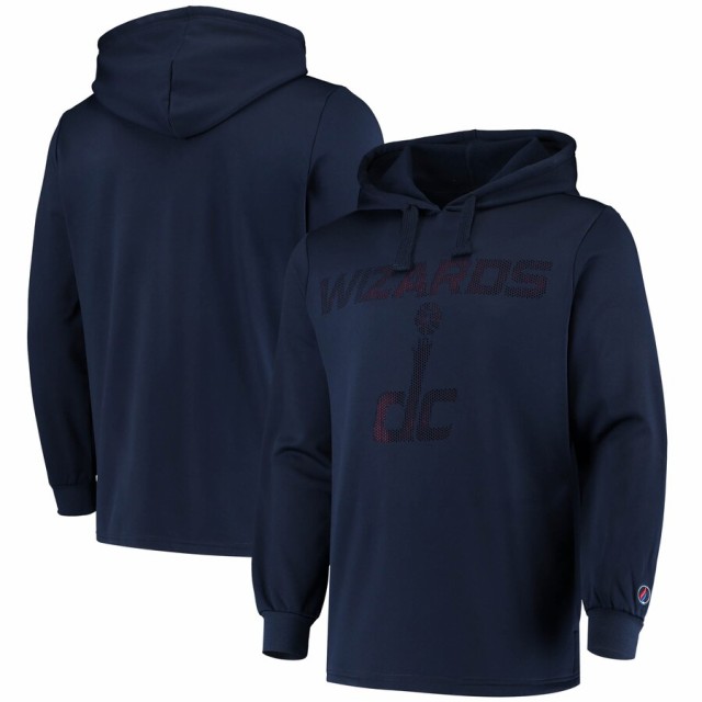 メンズ パーカー "Washington Wizards" Contrast Perforated Pullover Hoodie - Navyの通販はバスケットボールウェア