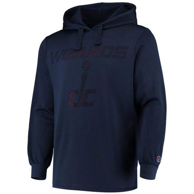 メンズ パーカー "Washington Wizards" Contrast Perforated Pullover Hoodie - Navyの通販は