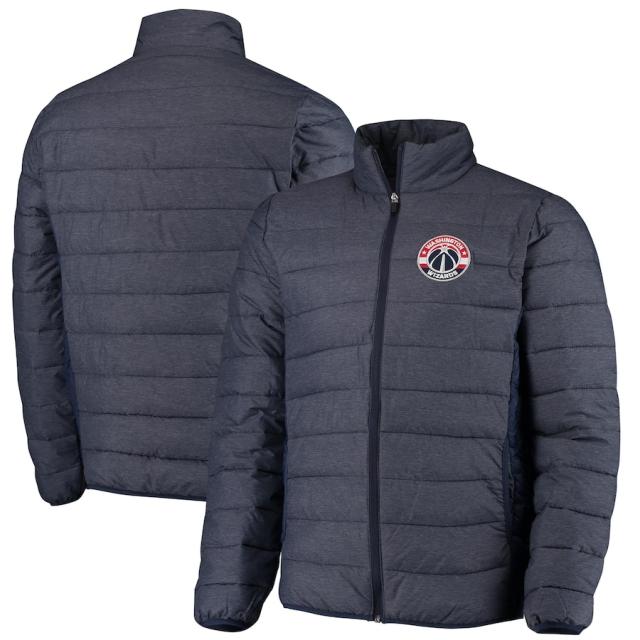メンズ ジャケット "Washington Wizards" G-III Sports by Carl Banks Playoff Packable Full-Zip Jacket - Heathered Navyの通販は 14,322円