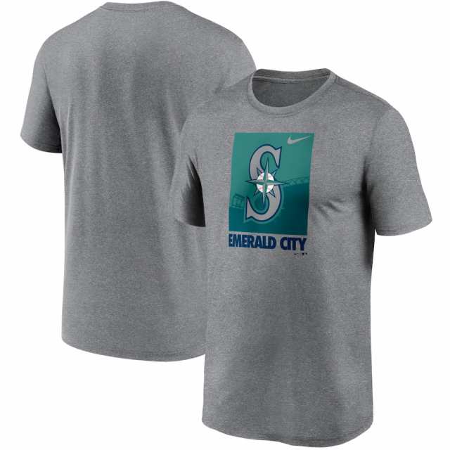 ナイキ メンズ Tシャツ ”Seattle Mariners" Nike Local Logo Legend T-Shirt - Heathered Grayの通販は