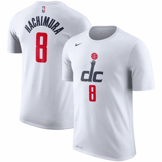 ナイキ メンズ Tシャツ Rui Hachimura "Washington Wizards" Nike Name & Number Alternate Logo Performance T-Shirt - Whiteの通販は