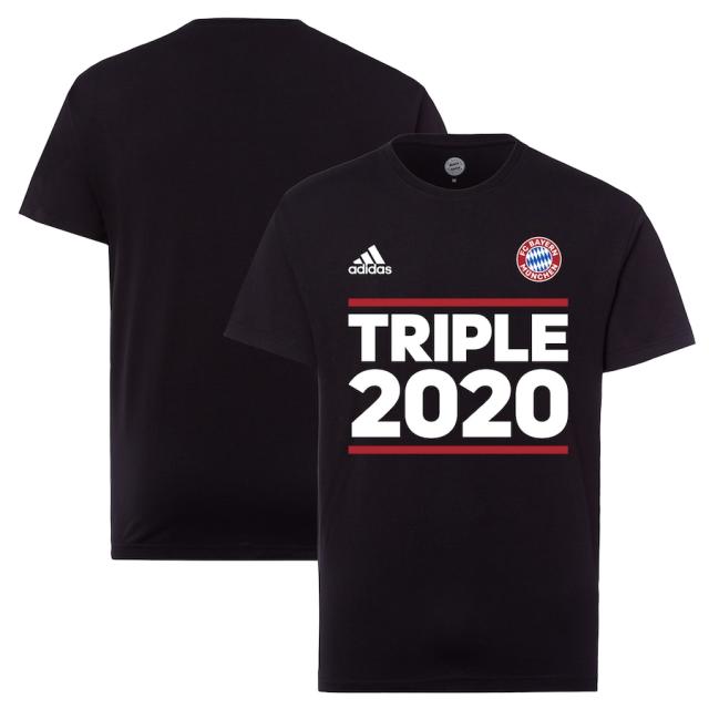 アディダス メンズ Tシャツ "Bayern Munich" adidas Triple 2020 T-Shirt - Blackの通販は