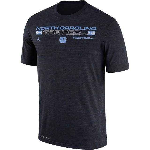 ナイキ メンズ Tシャツ "North Carolina Tar Heels" Jordan Brand Velocity Legend, T-Shirt - Navy_1