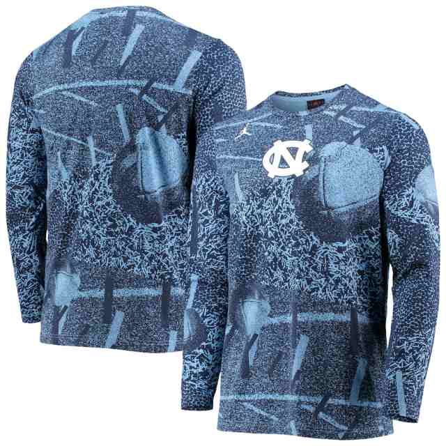 ジョーダン メンズ Tシャツ 長袖 ロンT North Carolina Tar Heels Jordan Brand Practice Performance Long Sleeve T-Shirt - Carolina Bの通販は