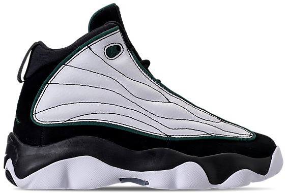ジョーダン キッズ/レディース バッシュ Jordan Pro Strong スニーカー Black/Dark Pine/White/Black